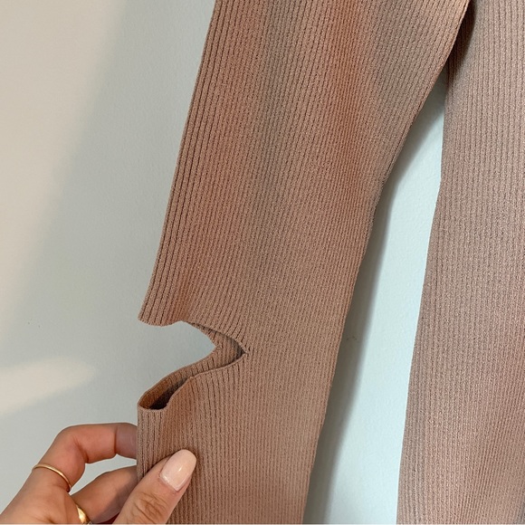 Tibi Giselle Slash Cutout Crewneck Pullover - Picture 3 of 15